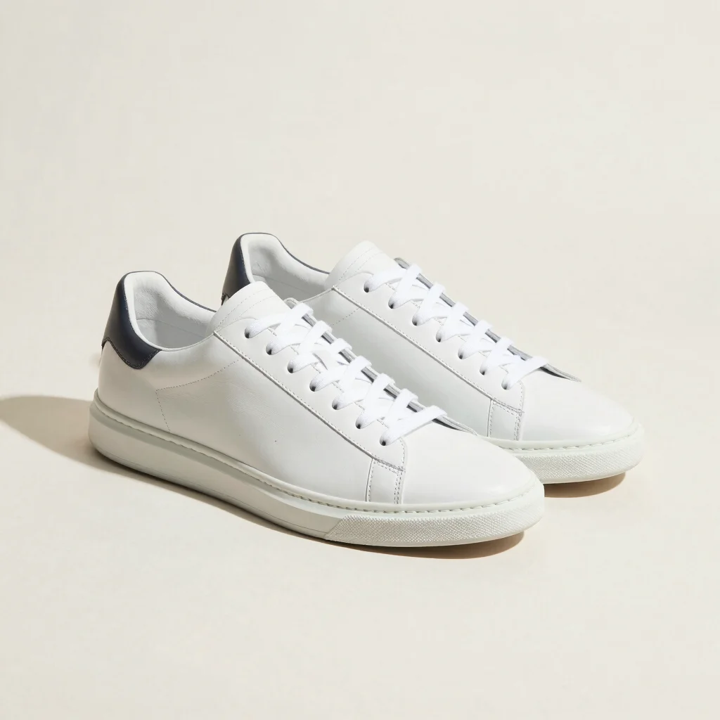 AeroStep Court Leather Sneakers