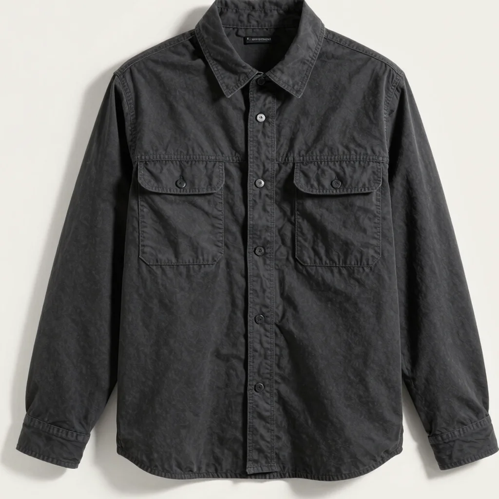 Utility Canvas Workwear Overshirt