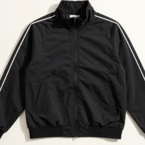 Monochrome Zip Track Jacket