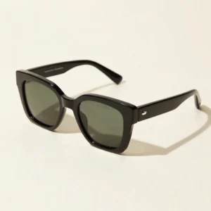 Sculpted Square Acetate Sunglasses